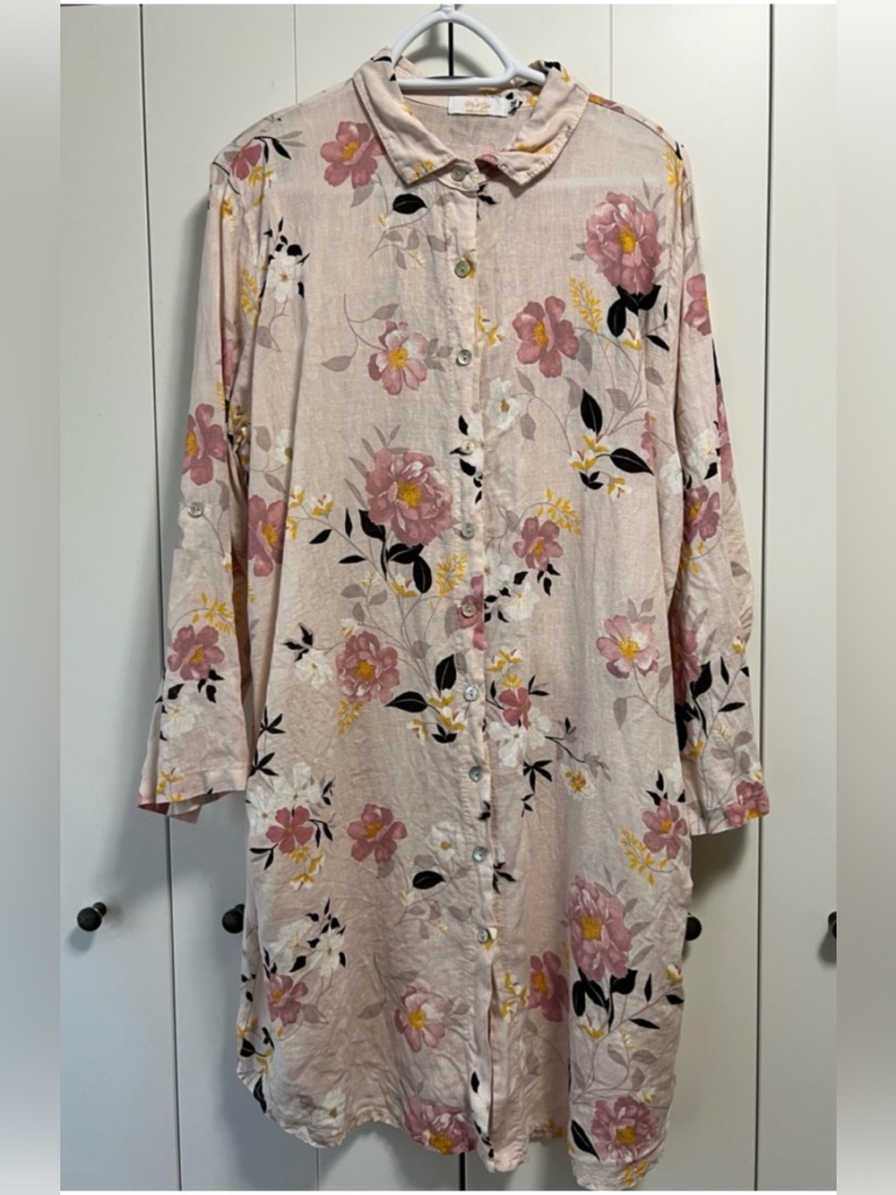 Me & Gee Italian Linen Floral Dress
XL